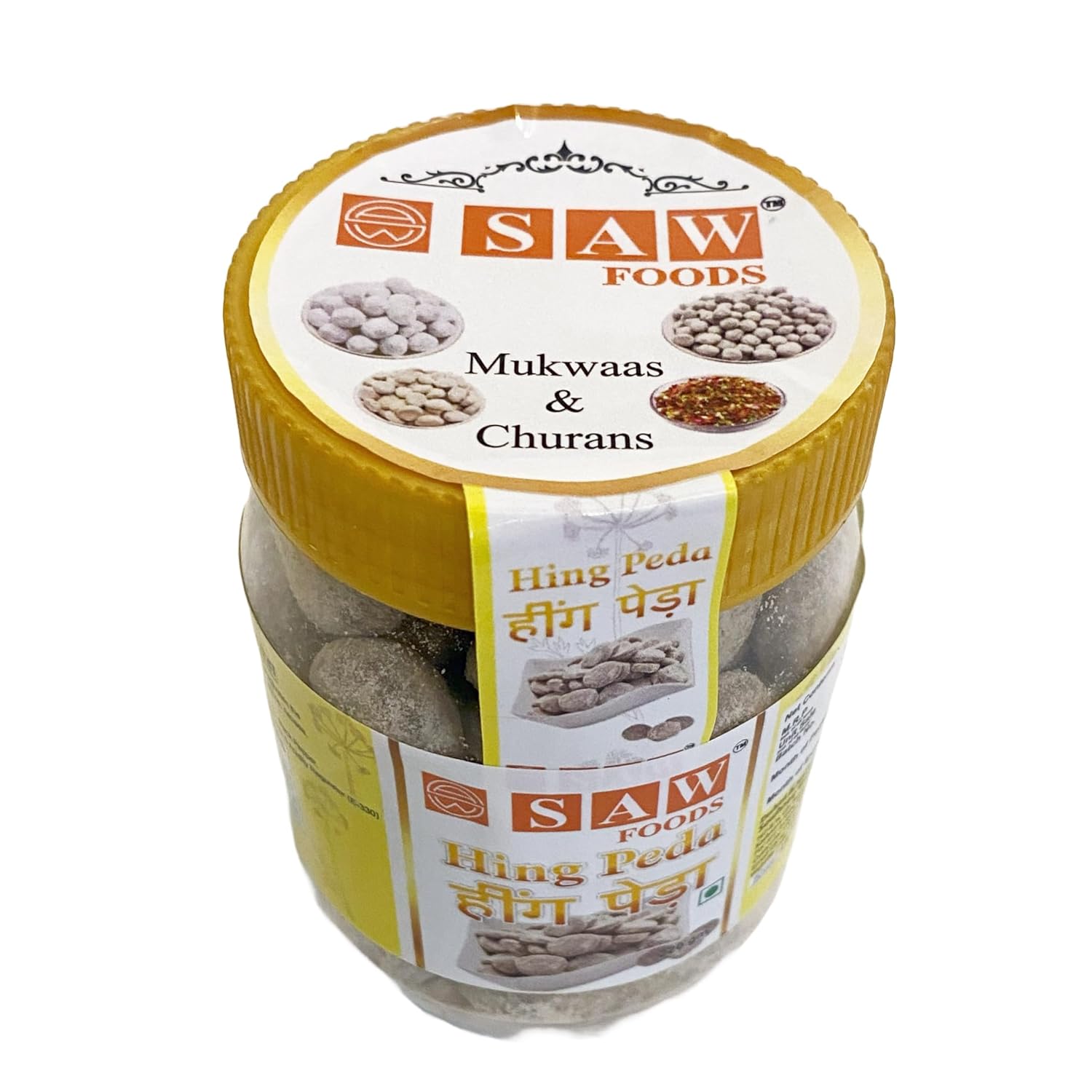 Saw Foods Hing Peda 220gm, | Jar Pack