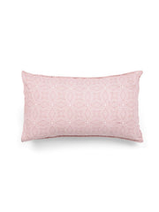 Handloom Printed Double Bedsheet For Queen Size With 2 Matching Pillow Cover | Size 90 X 100 Inches, Pink - Cotton Bedsheets For Double Bed | Soft & Smooth