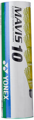 Yonex Mavis 10 Badminton Nylon Shuttlecock , Yellow | Pack Of 6