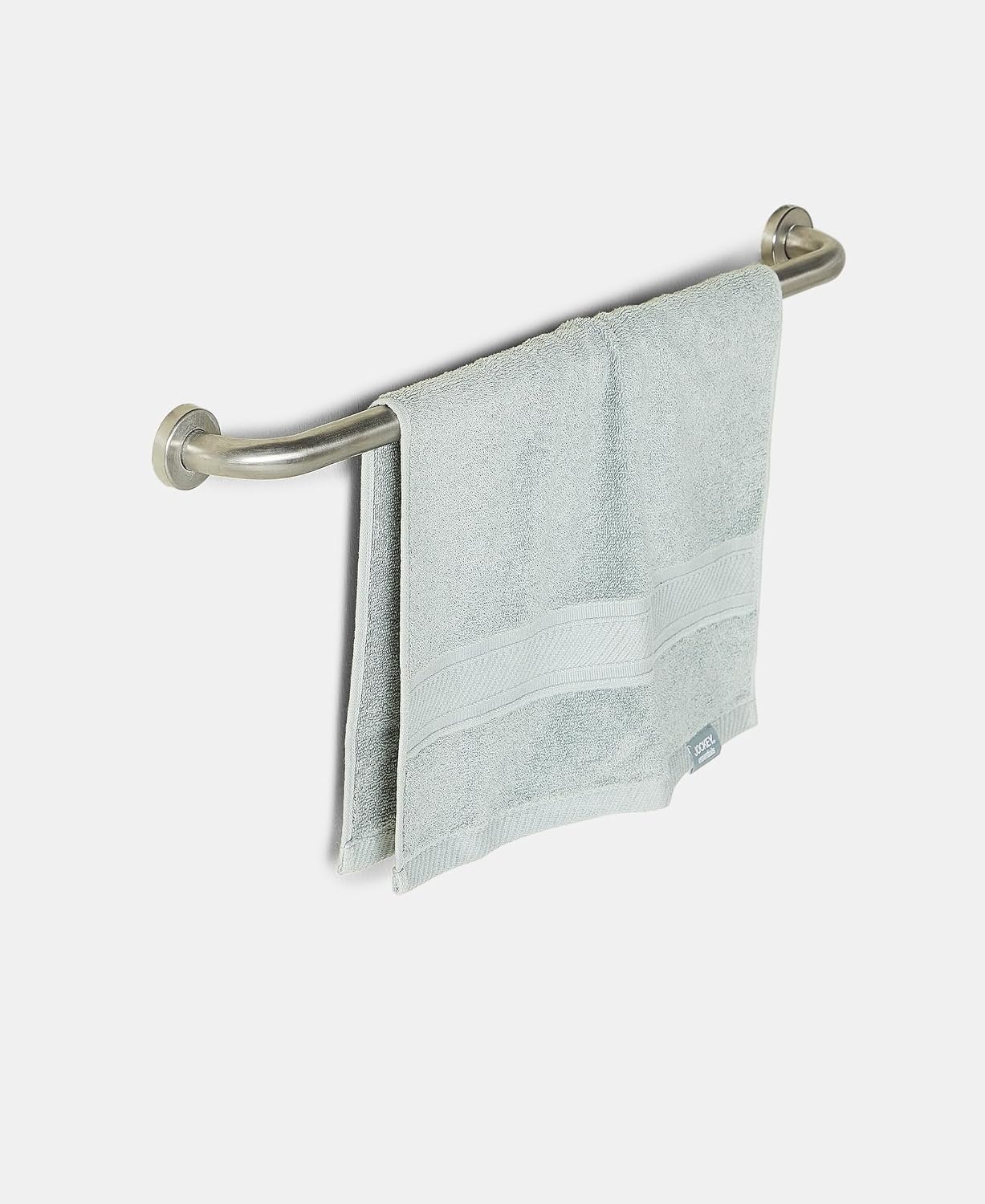 Jockey T201 Men'S Cotton Terry Hand Towel 400 Gsm | Ultra Soft & Durable Solid Hand Towel (Sage) - Pack Of 2