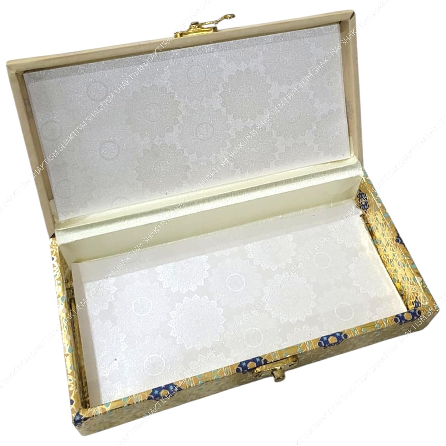 Best Wishes Decorative & Attractive Cash Box With Clip Lock, Shagun Box, Jewellery Box, Money Box Envelop Wedding, Gift Box, Bangel Box, Colour - Sea Green