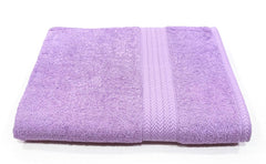 Bombay Dyeing Tulip Premium Cotton Large Size Bath Towel 500 Gsm (Purple)