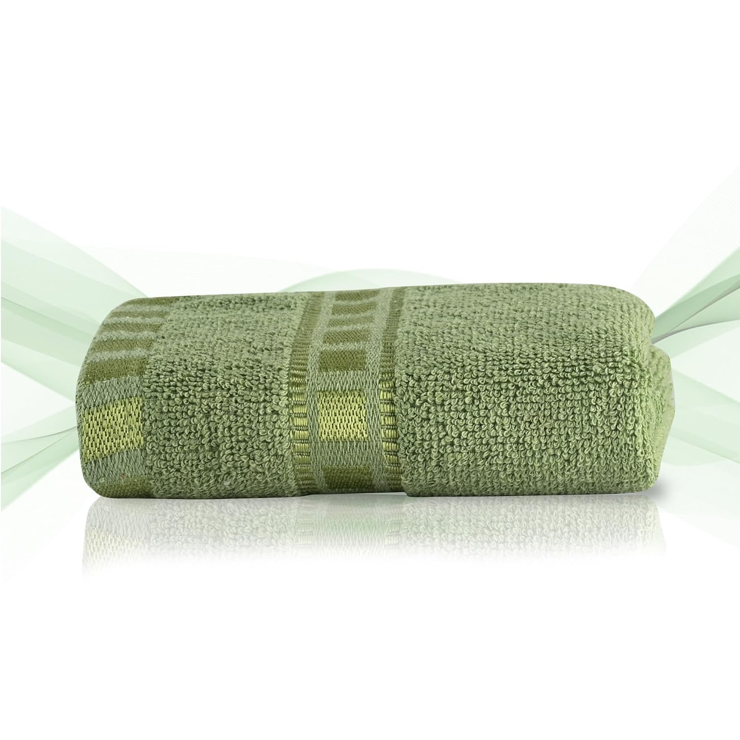 Kuber Industries Pack Of 3 Cotton Hand/Face Towels For Men & Women | Easily Washable | Workout Gym Napkins For Men | Pocket Towel (Green-Pink & Sky Blue)