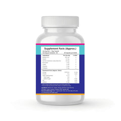 Herbamark Betaine Hcl, Pepsin & Gentian Bitters With Digestive Enzymes, Supports Healthy Gut, Digestion, Gas & Acidity Problems And Boosts Metabolism | 60 Veg Capsules, 100gm 0.2lbs