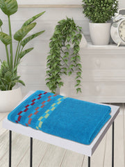 Bianca Super Soft Turkish Terry Towel 600 Gsm | 100% Mercerised Cotton Large Bath Towel Super Absorbent | Anti Bacterial, Quick Dry Technology - Teal