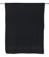 Kuber Industries Cotton Bath Towels 500 Gsm | Super Soft, Fluffy & Absorbent, Cotton Bath Towel Perfect For Daily Use - Black (Pack Of 2)