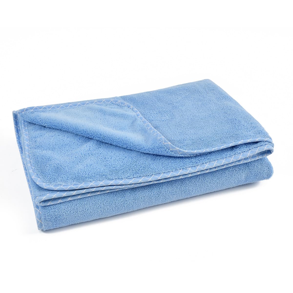 Urbanleaf Microfiber Large Bath Towel Quick Dry Super Absorbent Bath Towel | Towel For Bath, Travel, Gym, Beach, Pool & Yoga (Blue)