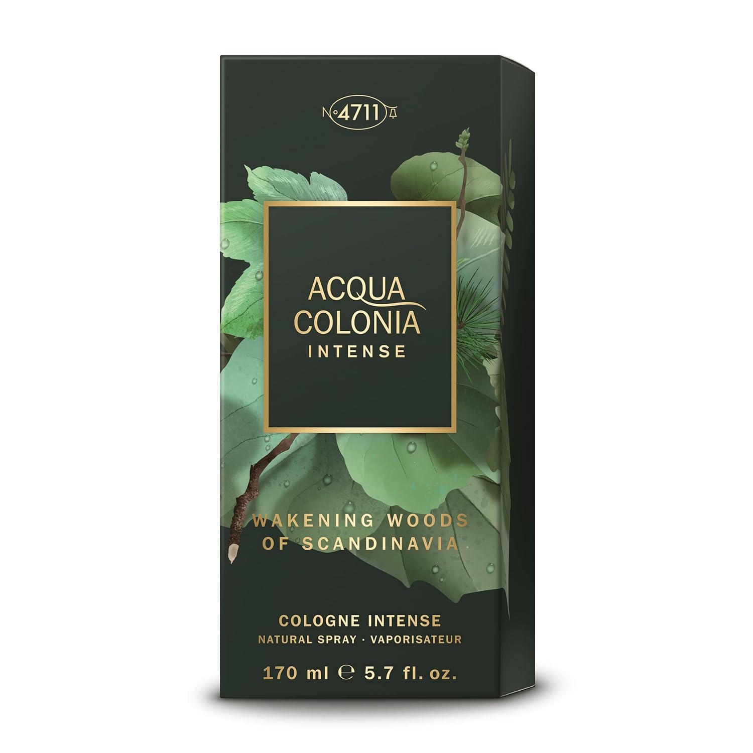 4711 Acqua Colonia Wakening Woods Of Scandinavia Eau De Cologne 170 ml | Long Lasting - 5.7 fl.oz.