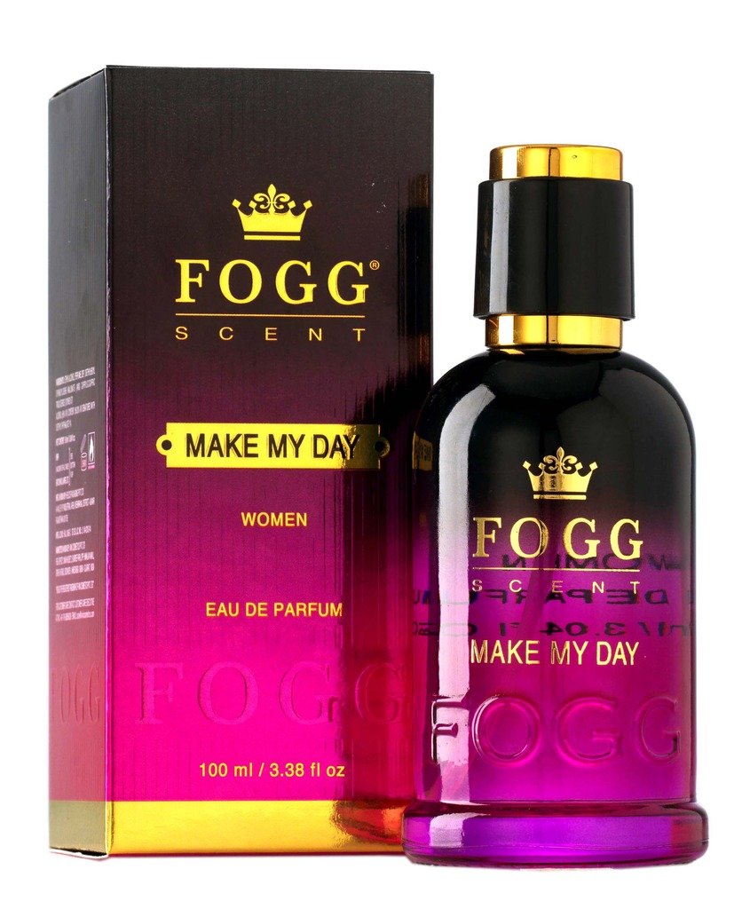 Fogg Fragrant Body Spray Paradise 150ml 5 Fl.oz. & Fogg Scent  Make My Day Eau De Parfum For Women 100ml 3.4 Fl.oz. | Perfect Gift For Wife