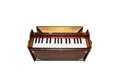 Mini Portable Harmonium - 2.5 Octave, 32 Keys, Two Pali Tana Reeds (Bass- Male)