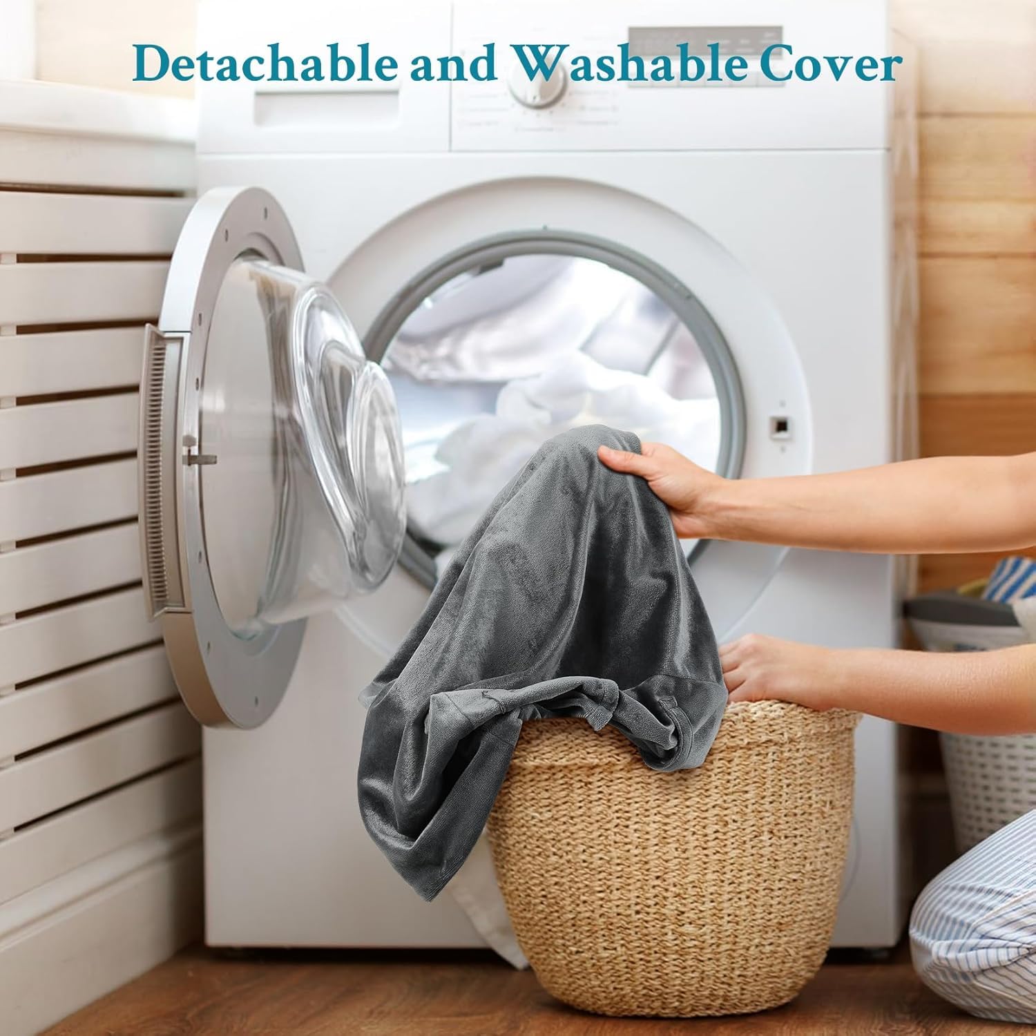 Wedge Pillow High Density For Back Support, Wedge Cushion, Acid Reflux, Grey | Wedge Pillow For Back Support, Leg Elevation, Pregnancy | Lightweight, Anti-Slip, Breathable, Resting Pillow