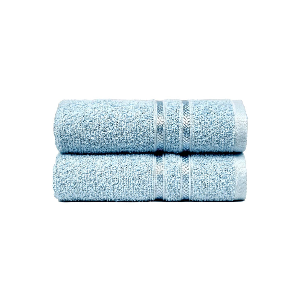Home Elegance Comfort Living Hand Towel 200 Gsm (Cool Blue)- Pack Of 2