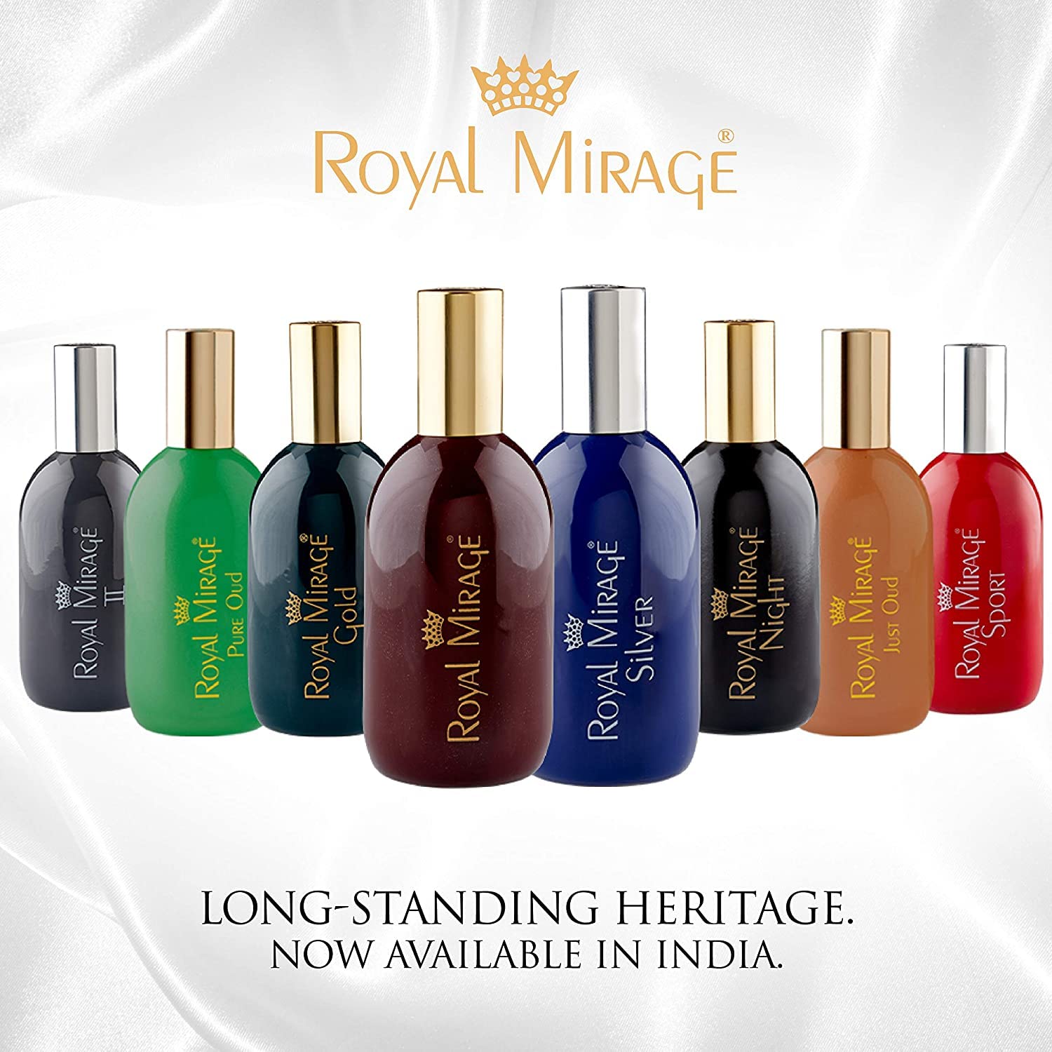Royal Mirage II Grey Eau De Toilette Spray 120ml 4.0 Fl.oz. Alcohol Free | Men Fragrance