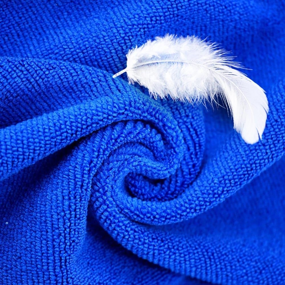 Pure Cotton Bath Towel 500 Gsm | Absorbent Super Soft & Comfortable Quick Drying Towel (Blue)