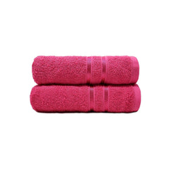Home Elegance Comfort Living Hand Towel 200 Gsm (Candy Glow)- Pack Of 2