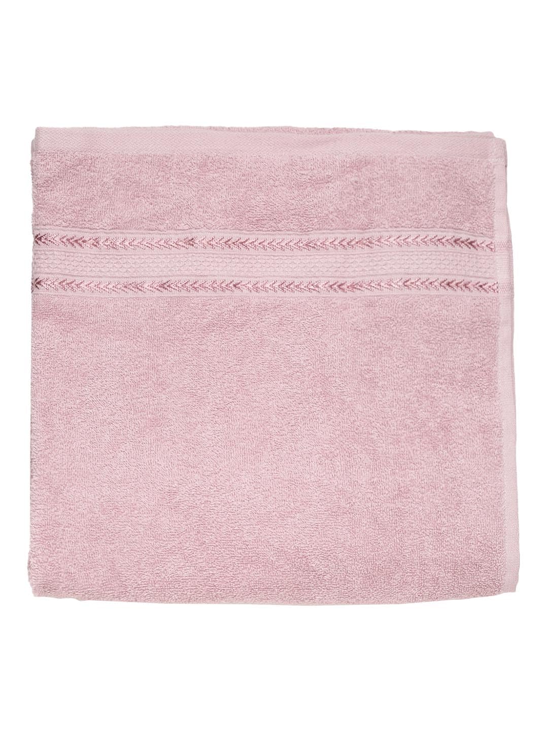 Ramraj Cotton Soft & Absorbent Terry Bath Towel 450 Gsm (Lilac)