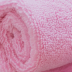 Spread Spain 100% Cotton Face Towel 600 Gsm | Roman Face Towel Super Absorbent Soft & Quick Dry Towels (Pink) -Set Of 2