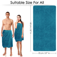 Story@Home Large Size Bath Towel 500 Gsm | Microfiber Bath Towels Perfect For Everyday Use (Blue)