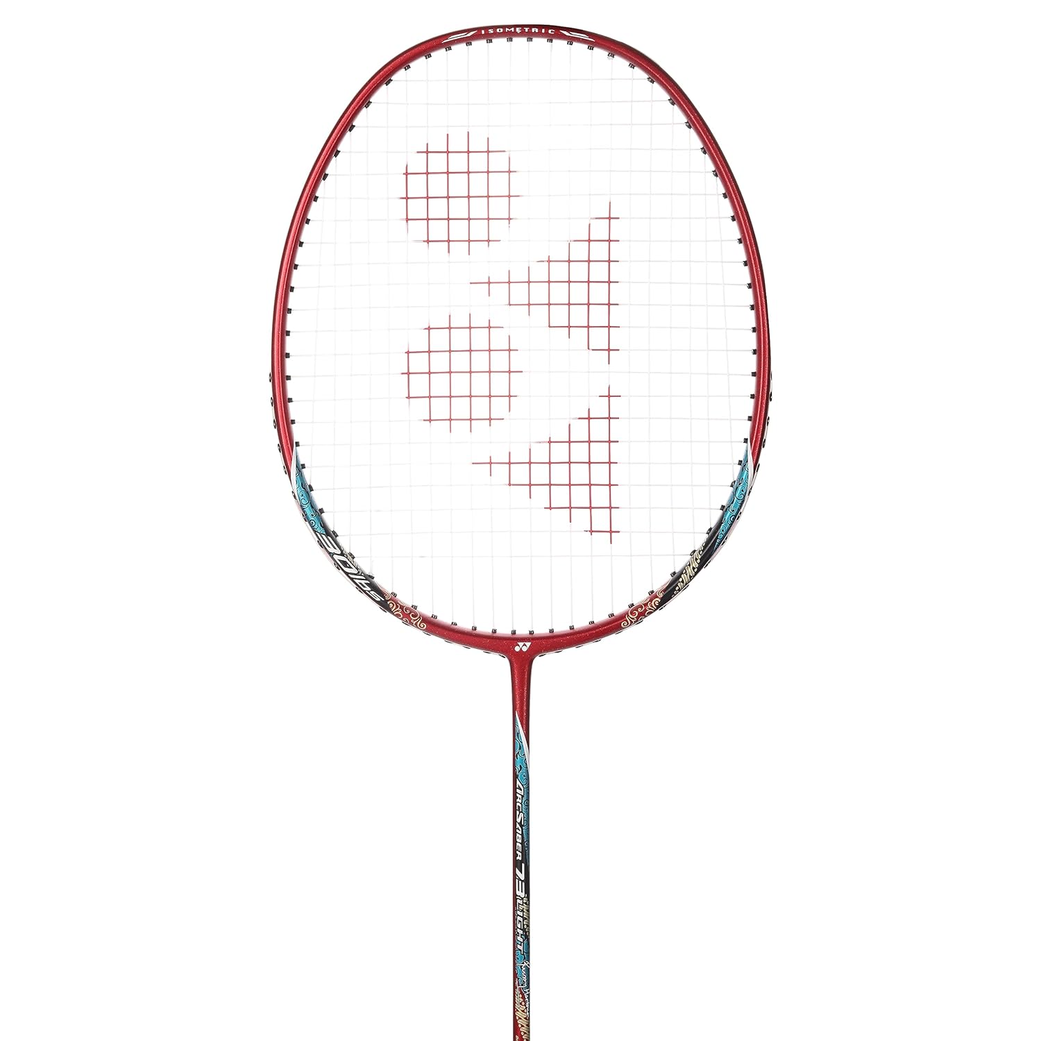 Yonex ARCSABER 73 LIGHT Badminton Racquet, G4 5U, Colour - Red, Grip Size - 4 3/4 Inches