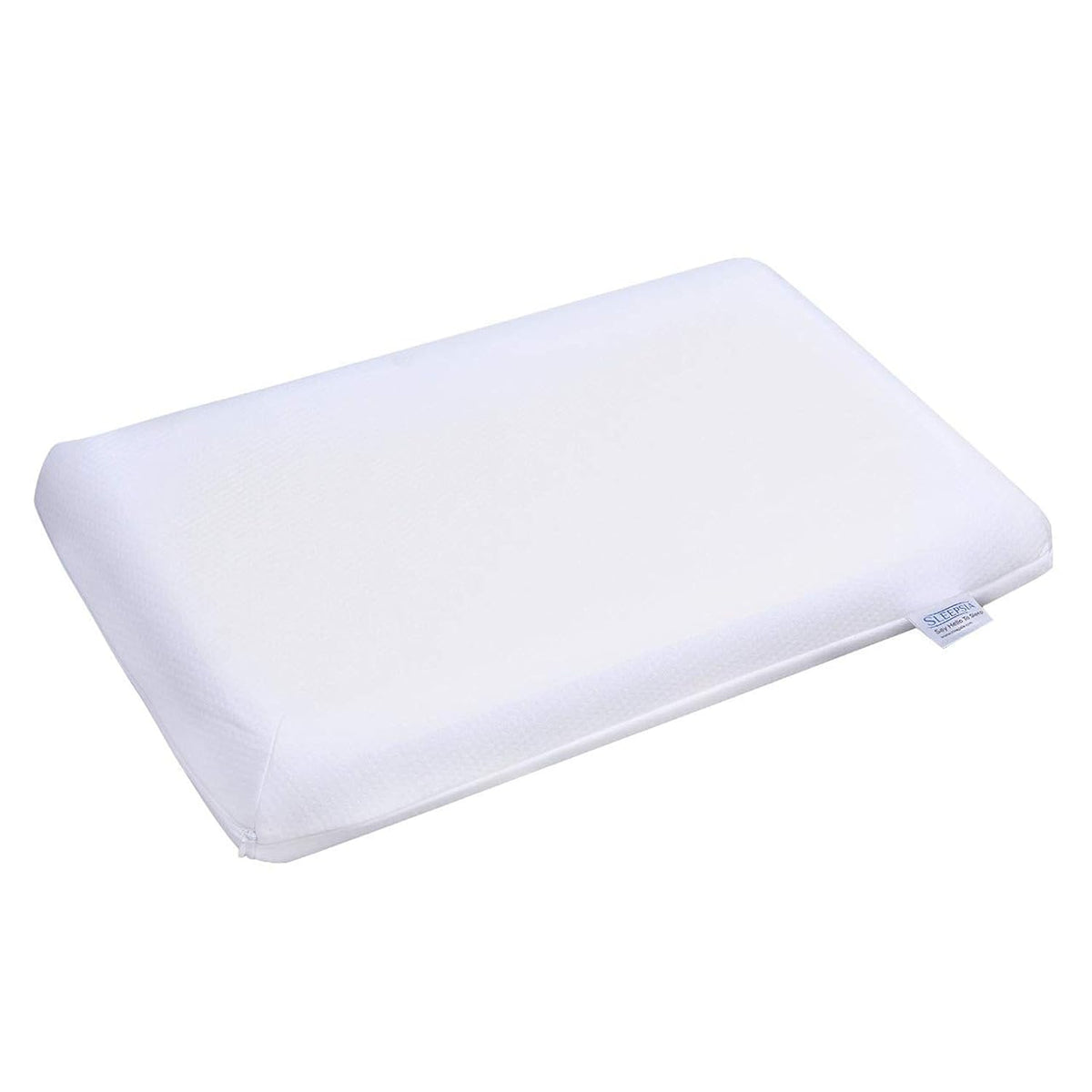 Memory Foam Pillow, Best Pillow For Neck & Shoulder Pain, White - 23 X 13 X 4 Inch | Pillow For Back, Stomach, Side Sleepers, Washable Cover | Orthopedic Pillow For Sleeping - Pack Of 1