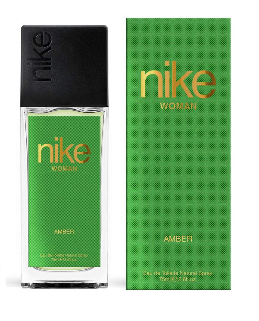 Nike Amber Eau De Toilette Natural Body Spray Perfume 75ml 2.5 Fl.oz. | Perfect Gift For Wife | Long Lasting Fragrance