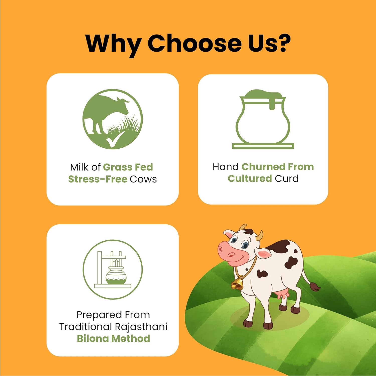 Pure Desi Cow Ghee By Old Vaishali Dairy | Natural & Healthy Indian Gir Cow Ghee Good For Roast Makhana | (500ml) 16.9 Ounce | Jar Pack