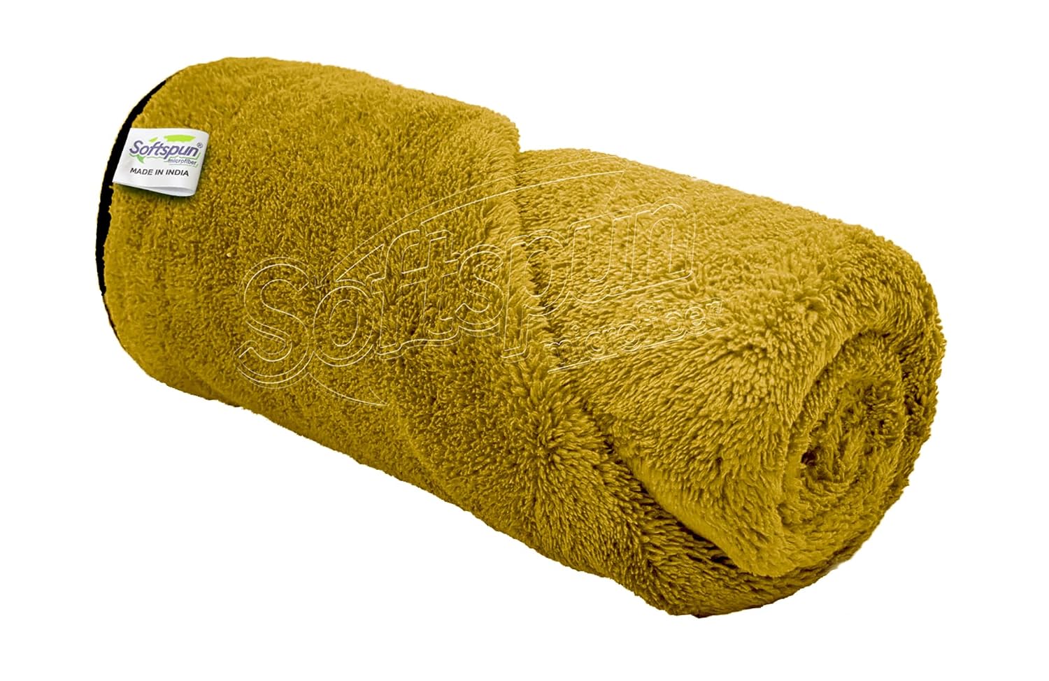 Softspun Microfiber Bath Towel 495 Gsm | Super Soft & Comfortable, Quick Drying, Ultra Absorbent In Large Size (Olive Green)