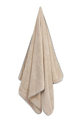 Spread Spain Microfiber 1 Bath + 2 Hand Towel 360 Gsm | Extra Soft Plush High Absorbent Bath Towel For Men & Women (Sand)