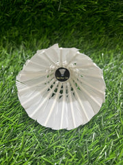 Ten Star 150 Premium White Feather Badminton Shuttlecock For Indoor And Outdoor | Pack Of 10 , With Heavy Cork And Excellent Flite For Beginner
