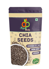 Organic Purify Chia Seeds Premium Raw Chia Seeds For Eating, Healthy Snack , Bones And Muscles With Calcium - Rich Chia Seeds | 1800gm 3.9lbs