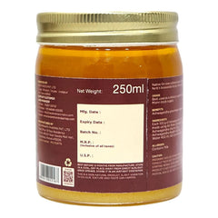 Natural (Ashwagandha) A2 Gir Cow Cultured Desi Ghee By Two Brothers Organic Farms | Naturally & Healthy Protein Fiber Desi Ghee Good For Laddus | (250ml) 8.4 Ounce | Jar Pack