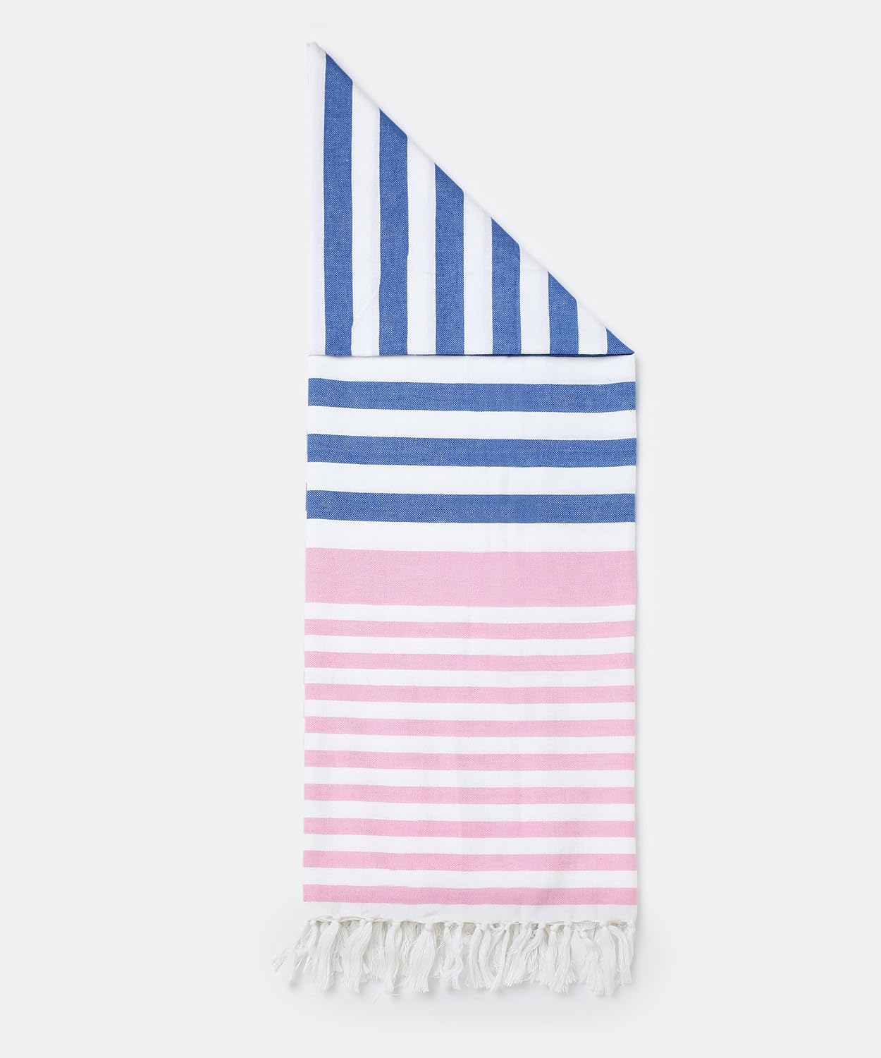 Suam Suntails Luxury Pure Cotton Towels 400 Gsm | Absorbent, Quick Dry Super Soft Ideal For Bath, Beach, Swimming & Travel | Standard Size (Pink & Blue), 250 Tc