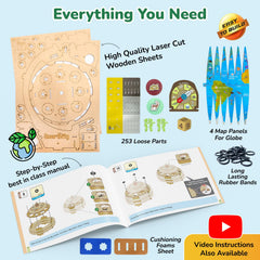 Globe Explorer, AR Based Toy For Kids 8-14 Years Old | 1000+ Facts About Animals, Monuments, Places & More, Birthday Gift For Boys & Girls I Stem Educational Toy For Kids, Pack Of 1