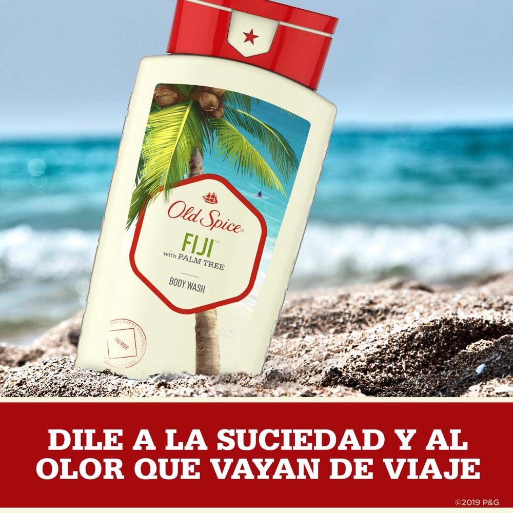 Old Spice Fresh Collection Body Wash Fiji 473ml 16 Fl.oz. | For Men & Women