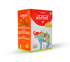 Organic Desi Pure Ghee By Naman | Delicious & Nutrients Healthy Desi Ghee Good For Sweets | (500ml) 16.9 Ounce | Box Pack