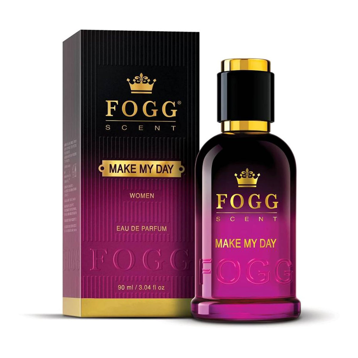 Fogg Scent Make My Day Eau De Parfum For Women | Long-lasting Fresh & Powerful Fragrance 100ml 3.4 Fl.oz.