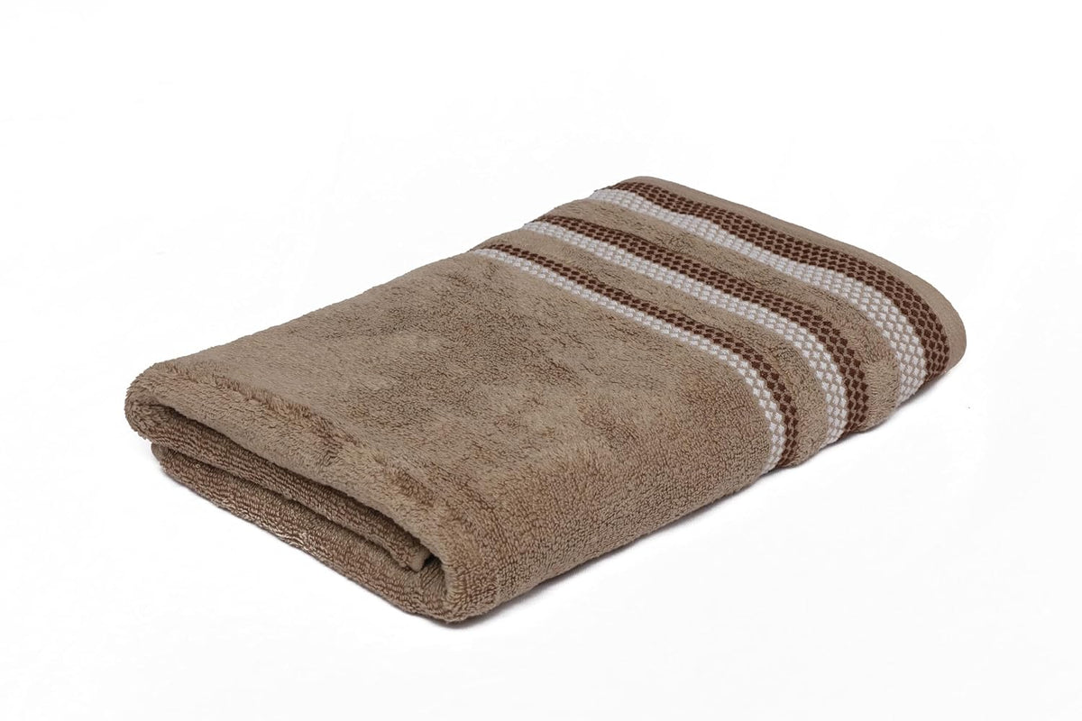 Liberty Towels Zero Twist Cotton Bath Towel 500 Gsm | Ultra Soft, Everyday Luxury Bath Towel (Coffee)