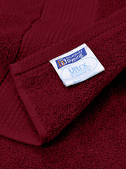 Bombay Dyeing Super Ultrx Zero Twist Plain Dyed Cotton Bath Towel 650 Gsm (Marron)