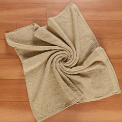 Fezora 100% Cotton Bath Towel 450 Gsm | Ultra Soft, Quick Dry, High Absorbency, Skin-Friendly Large Size Bath Towel (Beige)