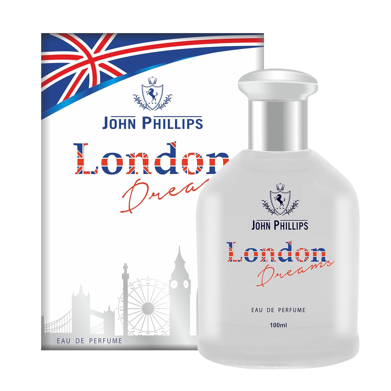 John Phillips Luxury Titanic & London Dreams Eau De Parfum 100ml 3.4 Fl.oz. Each Pack Of 2 For Men & Women