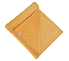 Black Gold The Finer Touch Microfiber 1 Bath Towel, 2 Hand Towels & 2 Washcloth (Yellow) - Set Of 5