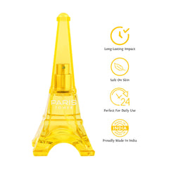 Sweet Heart Yellow Paris Tower Eau De Parfum 40ml 1.3 Fl.oz.