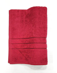 Bombay Dyeing Flora Large Size Bath Towel 500 Gsm (Mahroon)
