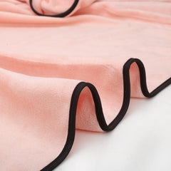 Khillayox Microfiber Unisex Anti-Bacterial Large Size Bath Towel 400 Gsm | Super Soft & Super Absorbent Bath Towels For Men, Women (Peach)