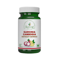 Rudrang Nutri Store Garcinia Cambogia Extract Utilizing Vacuum Freeze Dried Technology, Weight Management, Appetite Control, Metabolism Boost | 400mg 60 Veg Capsules 100gm 0.2lbs Each Pack Of 3