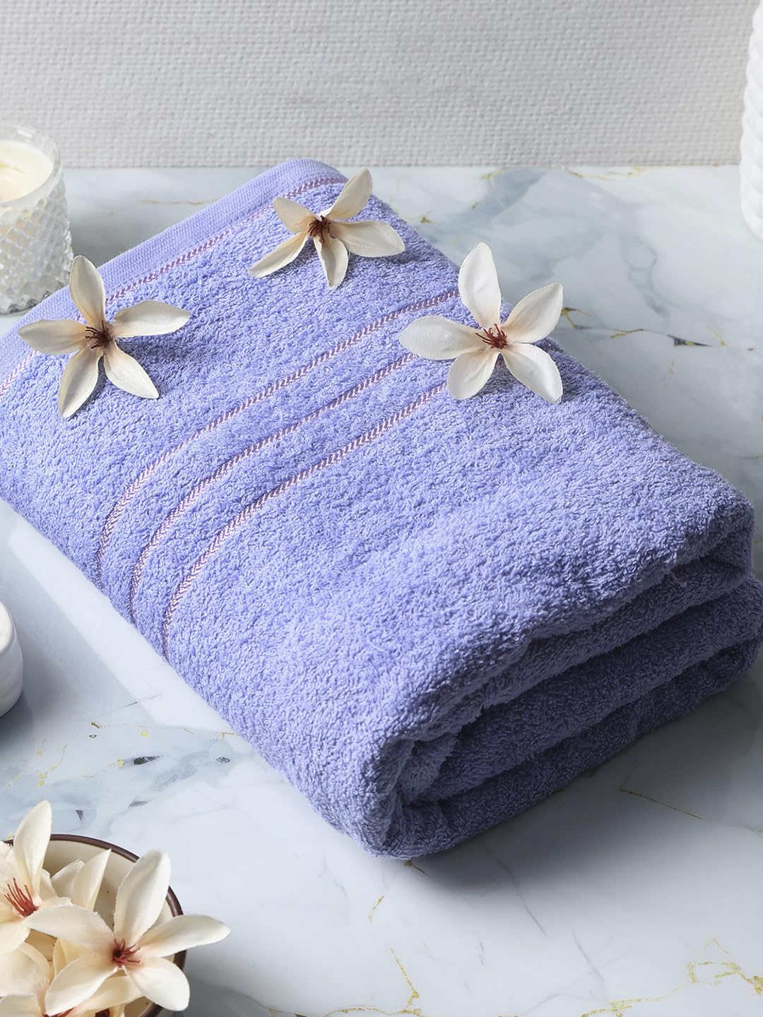 Monte Carlo Bath Towel 400 Gsm (Lavender)