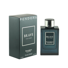 Pendora Scents Brave Pour Homme Eau De Parfum 100ml 3.4 Fl.oz. Masculine Fragrance | Long Lasting