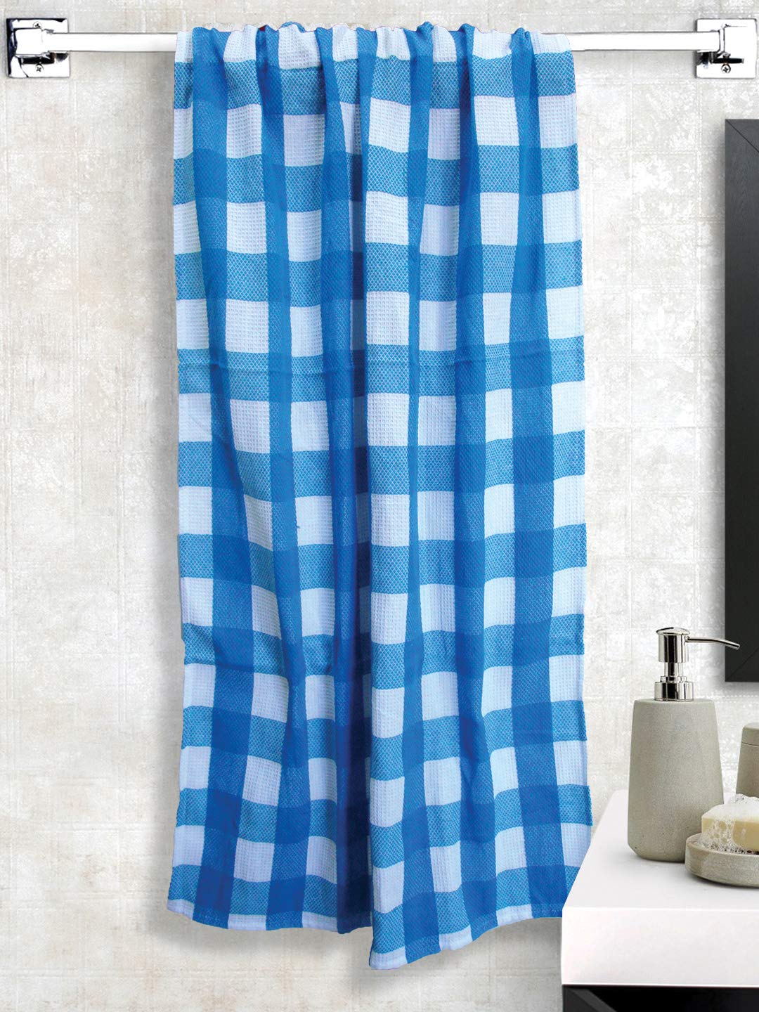 Athom Living Light Weight Cotton Bath Towel 250 Gsm (Multicolor)