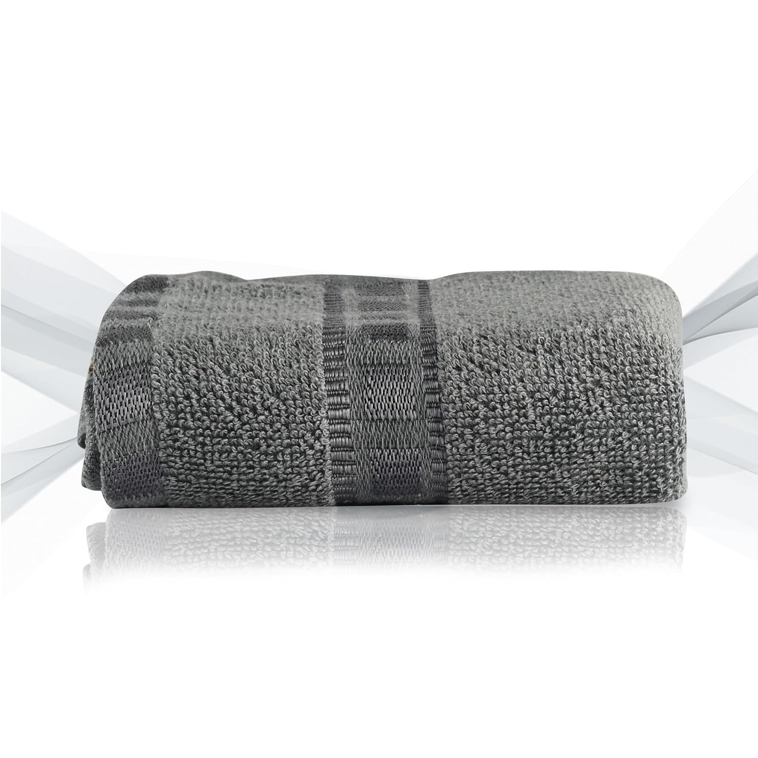 Kuber Industries Cotton Hand & Face Towels 200 Gsm | For Men & Women Easily Washable Workout Gym Napkins For Men | Pocket Towel - Grey & Brown (Pack Of 6)