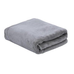 Housse Premium Microfiber Bath Towel 550 Gsm | Extra Large Quick Dry Towels Super Soft Plush | Ultra Absorbent For Home, Swimming, Sports, Travel (Natural Grey)